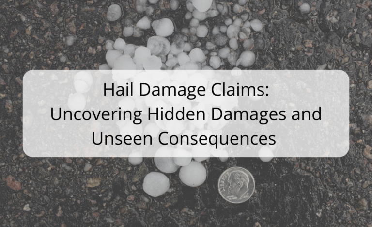 hail damage claims - Hail Damage Public Adjusters