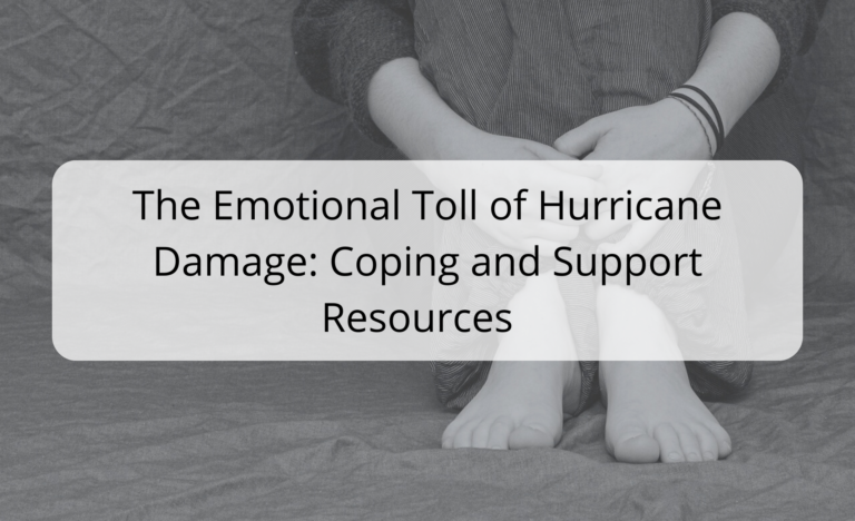 a young boy sitting on a bed with his hands on his knees - Hurricane Damage Insurance Claim Adjuster