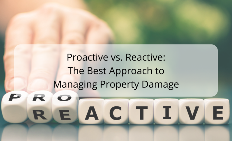 Proactive vs. Reactive: Property Damage Management -D.A. Lamont Public Adjusters